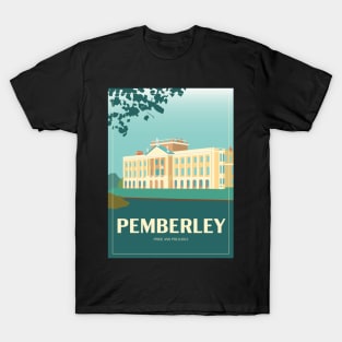 Art Deco Pemberley from Pride and Prejudice T-Shirt